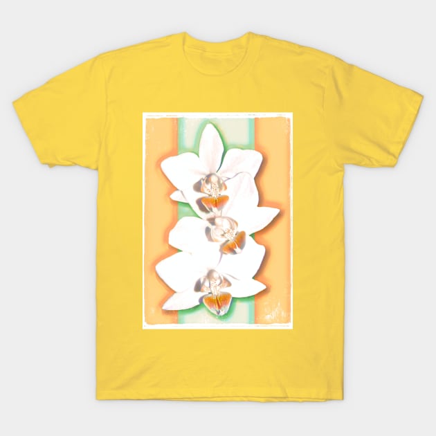 Abstract Floral Design T-Shirt by AlondraHanley